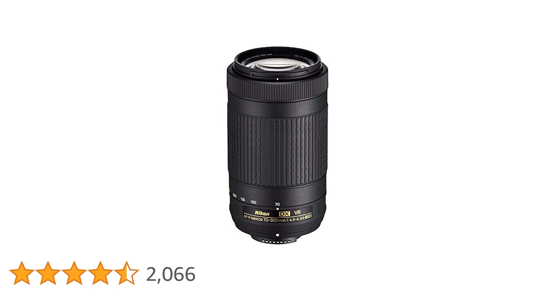 Nikon JAA829DA AF-P DX Nikkor 70-300 mm f/4.5-6.3G ED VR