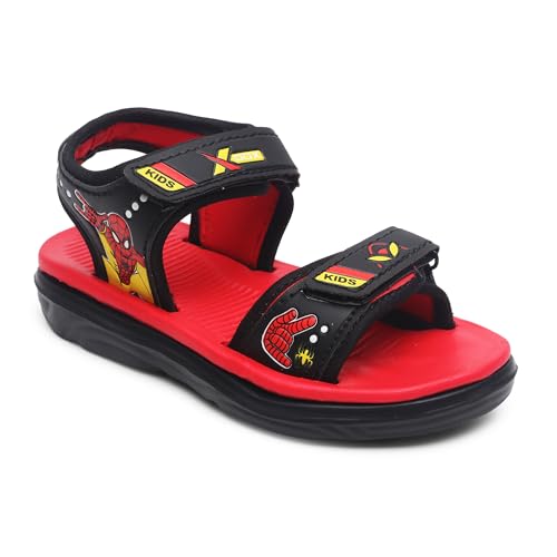 Image of Soft EVA Sole Stylish Sandals for Kids with Adjustable Back Strap |Comfortable and Light Weight, Anti Skid and Waterproof | For Everyday use for Boys and Girls