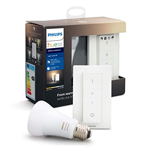 Philips Hue Light Recipe Kit - E27 - Duurzame LED Verlichting - Warm tot Koelwit Licht - Dimbaar - Verbind met Bluetooth of HUE Bridge - Werkt met Alexa en Google Home[Energieklasse A+]