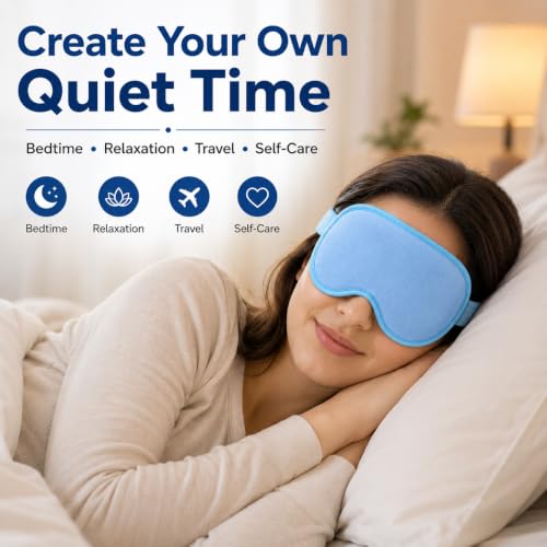 Image of Cooling Gel Eye Mask Reversible Sleep Mask