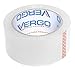 Vergo Industrial Heavy Duty Clear Packing Tape 2.7mil for Moving Packaging Shipping and Office (6 Pack)