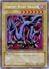 Yu-Gi-Oh! - Dragón Nocturno Serpiente (MRL-103) - Regla Mágica - Edición ilimitada - Secret Rare