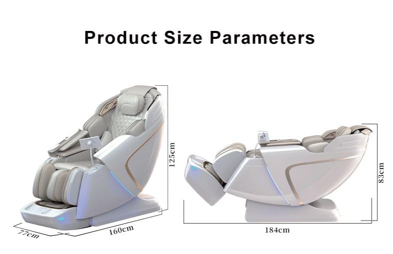 4D Full Body Massage Chair Zero Gravity For Stress, Pain Relief Electric Massage Chair AI Intelligent Core Manipulator With Large Screen AI Voice Control Thermostating Heating Massage Chair (VS 901) 4D Full Body Massage Chair Zero Gravity For Stress, Pain Relief Electric Massage Chair AI Intelligent Core Manipulator With Large Screen AI Voice Control Thermostating Heating Massage Chair (VS 901)