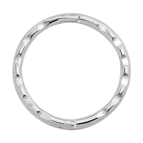 365 SLEEPERS 925 Solid Sterling Silver Australian Made 8mm - 14mm Faceted Hinged Sleeper Earrings Nose Lip Septum Tragus Hoop Segment Ring Nickel Free Hypoallergenic3