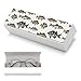 ACCXECTGGV Fashionable Leather Eyeglass Case Watercolor Few Freshwater Cartilaginous Fish Marine Life Protective Glasses Case for Reading Glasses Pouch Sunglasses Holder