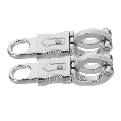 SOPOTUTU 2 St Snabbkopplingskrokar i Zinklegering för Hästutrustning Hållbara Repkrokar för Ridning Träning och Hästkapplöpning Mångsidiga Utomhuskrokar för Ryttare och Tränare