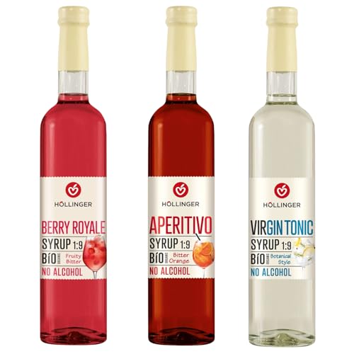 Sirop bio sans alcool Höllinger pour vos apéritifs et mocktails