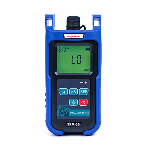 Orientek TPM-35 Optical Power Meter TLS-35 Optical light Source FC+SC Connector SM/MM/PON OLS (TLS-P 1310/1490/1550nm PON Light Source)
