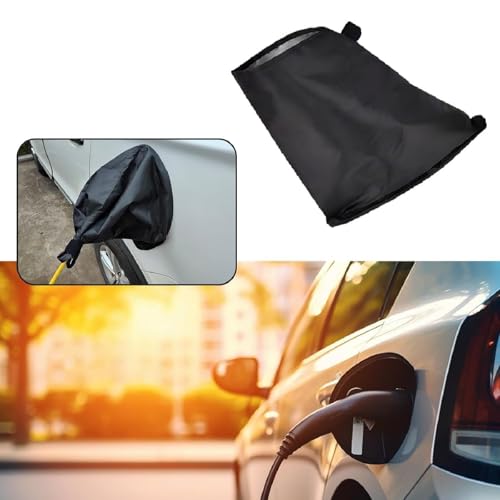 Cubierta Impermeable del Cargador EV,Funda para Cargador de Coche Eléctrico,Cubierta del Enchufe del Cargador del Coche EV Ladesteckern Wasserdichte...