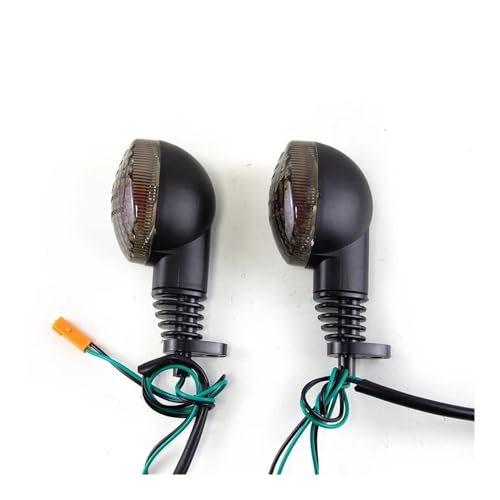 �I�[�g�o�C�̕����w���� Compatible With Kawasaki Ninja 250R 250 KLX250S KLX250SF VN650 EX250 Vulcan Motorcycle Turn Signals Lights(��)