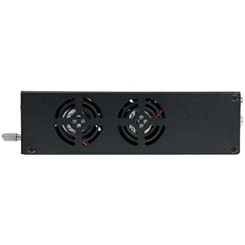 Image of StarTech 10 Gigabit Ethernet Copper-to-Fiber Media Converter (ET10GSFP) | Open SFP+, Managed, 10G Ethernet Media Converter