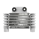Design a 6 file: caratterizzato da un design a 6 file, questo radiatore dell'olio fornisce un raffreddamento completo per motori ad alte prestazioni.
