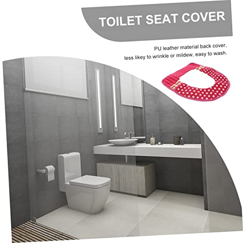 Cabilock Toilettensitze Toilettenwärmer Badezimmer Toilettensitzauflagen Toilettensitzwärmer Für Badezimmer Toilettensitzwärmerabdeckung Toilettendeckelabdeckung Toilettensitzkissen – Bild 5