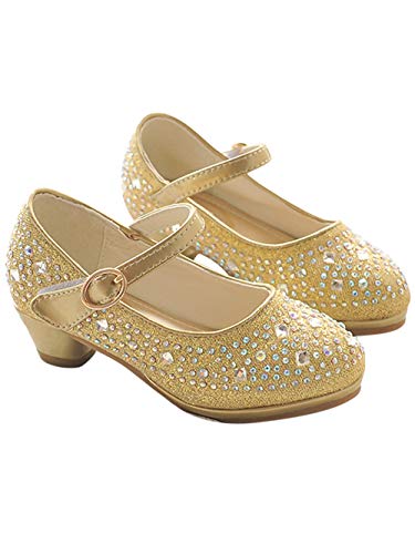 DJSJ- Zapatos de Vestir de Sintético para niña