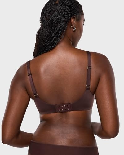 Image of INLYRIC Women's Mesh Balconette Bra Unlined | Ultra-soft, Unlined, Underwire, Light Support, No Padding, Semi-sheer, Demi, Seamless Look, Sexy, Supportive Comfortable