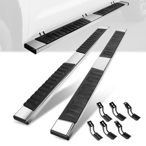 Estribos de acero inoxidable para Toyota Tundra 07-21