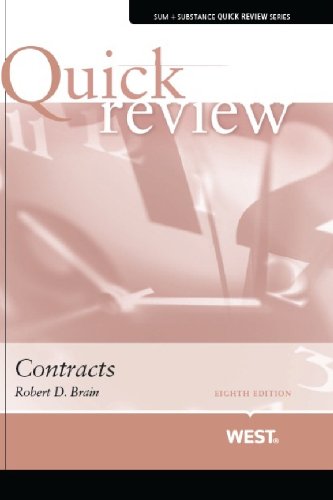 Sum and Substance Quick Review on Contracts (Quick Reviews) Sum and Substance Quick Review on Contracts (Quick Reviews)