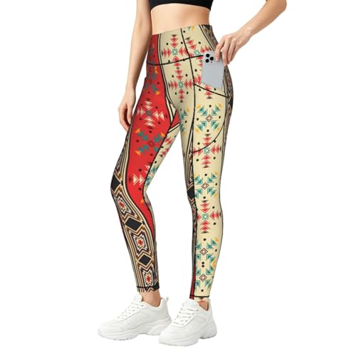 Leggings de moda sin deslizamientos conjuntos de entrenamiento con bolsillos mujer fitness