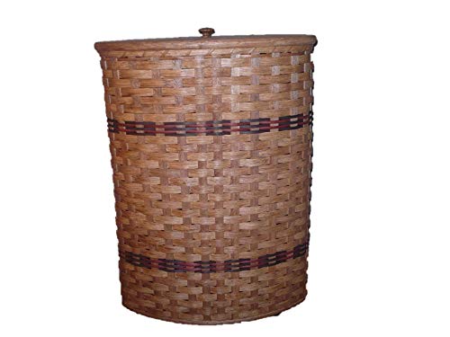 KENZIE'S STARS AND GIFTS Corner Hamper Basket with Lid. Measures 25