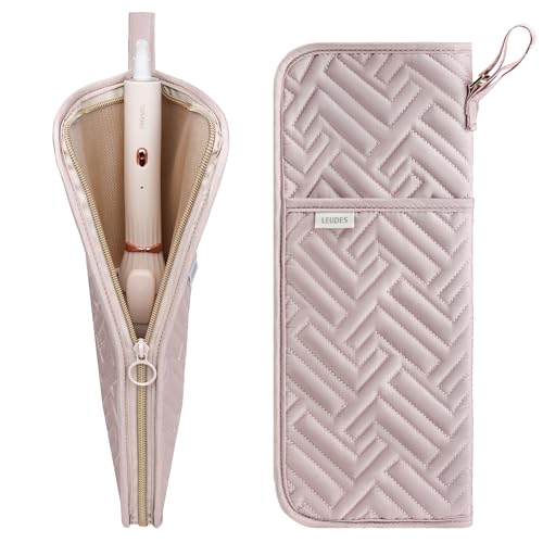 Organizador de herramientas para cabello resistente al calor rosa miniatura 1