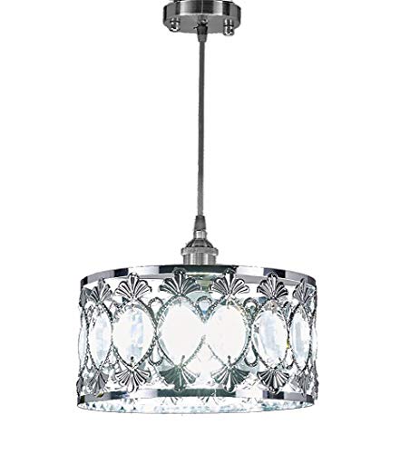 Hottest Sales Diamond Life 1-Light Chrome Finish Modern Crystal Chandelier Pendant Hanging Lighting Fixture