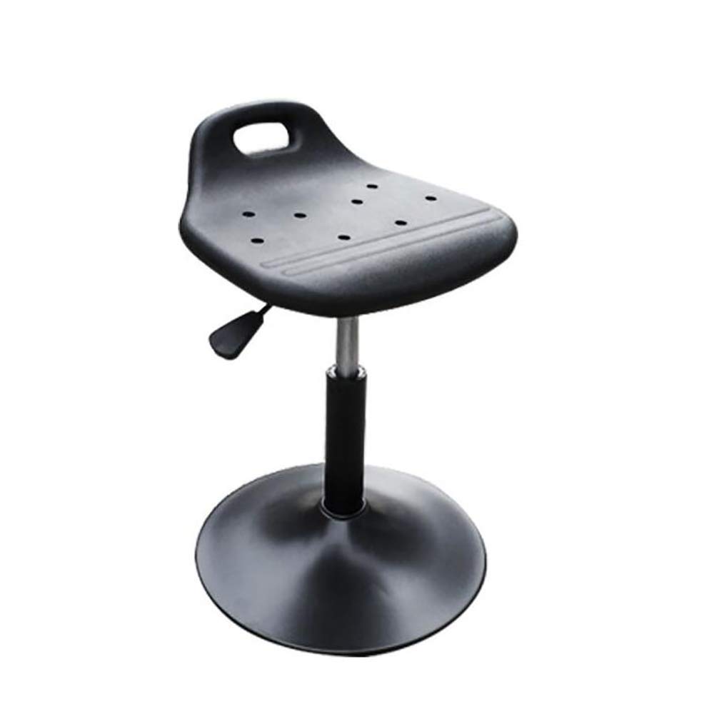 Taburete de trabajo antiestático, silla de oficina giratoria de 360°, altura ajustable, asiento giratorio ergonómico para peluquería, taburete de laboratorio