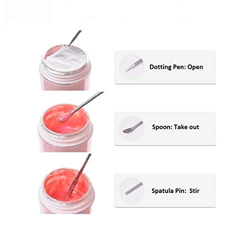 Kit 3 Piezas Herramientas para Manicura Nail Art miniatura 2