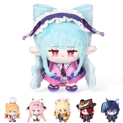 UTIEHD Anime Game GI Character Backpack Keychain Pendant, Cute 4-Inch Collectible Bag Charm, Compact Size for Fans (Mizuki)