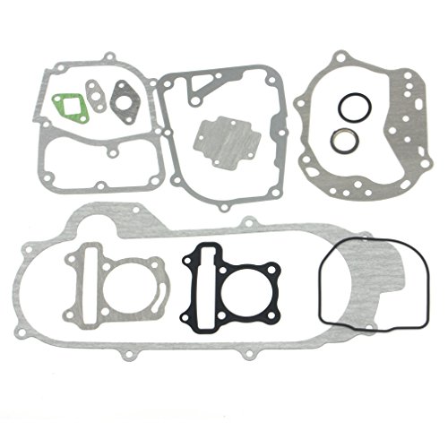 Wingsmoto 100Cc Big Bore Kit For 64Mm Valve Gy6 49Cc 50Cc 139Qmb Moped Scooter Engine 50Mm Bore Upgrade Set With Racing Cdi Ignition Coil Performance Spark Plug (64Mm Valve Length) #TOP6