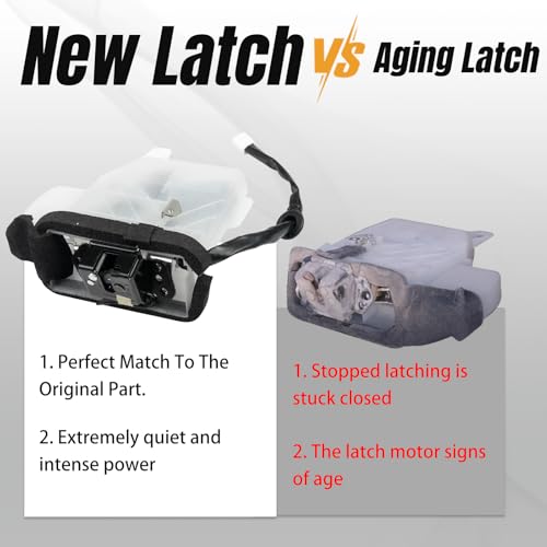 Image of BHB Rear Trunk Lid Tailgate Lock Latch Actuator Compatible with Toyota 4runner 4.0L 2003-2009 Tailgate Hatch Door Lock Actuator Replacement for 69110-35090 69110-35062 69110-35060