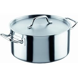 Inoxibar Cacerolas INOXIBAR 65625 - Cacerola Ind. Alta, 24 Cm.