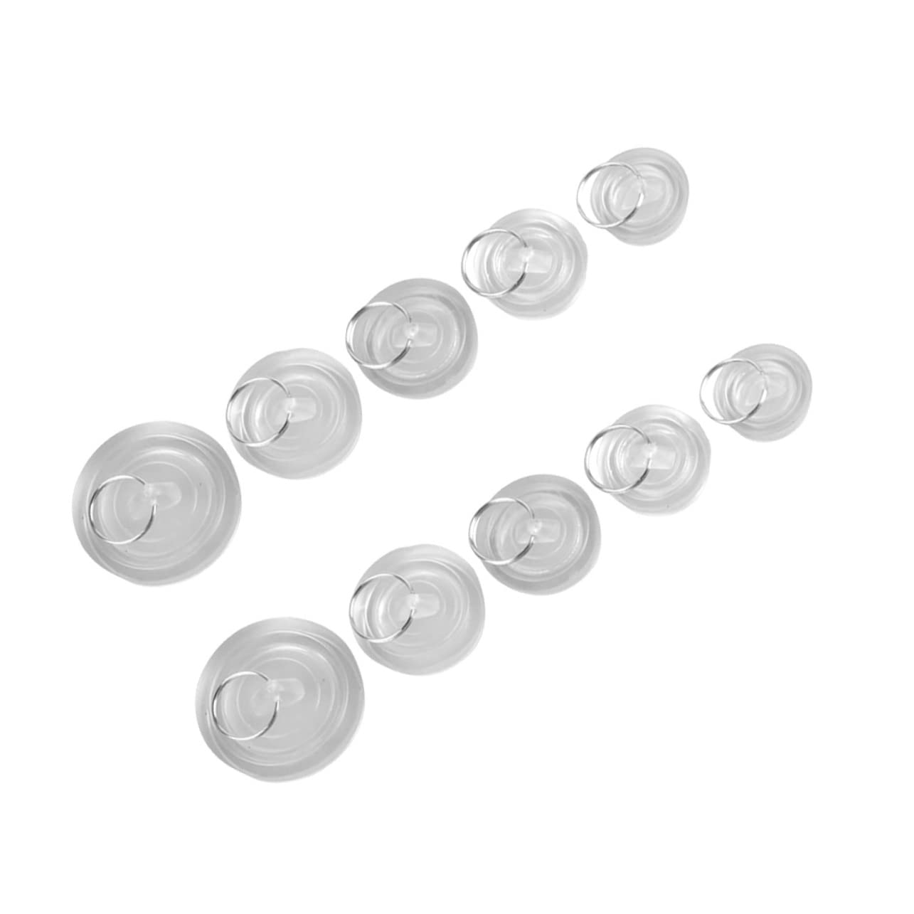 LALAFINA Rubber Sink Stopper Kit Pieces Tub Stopper Drain Plug Sealing Bathroom