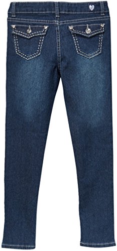Image of ToBeInStyle Girl's Denim Easy Styling Classic Timeless Everyday Jeans Zip-Up Closure