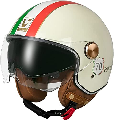 Casco Jet Moto Electrica Adulto Casco De Motocicleta Elu00e9ctrica