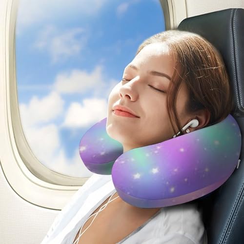Almohada de espuma viscoelástica en forma de U personalizada miniatura 3