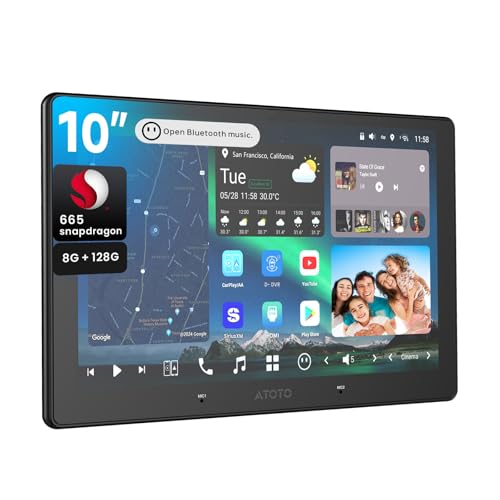 Amazon.co.jp: ATOTOZONE X10G211E 10.1 インチ Androidカーナビ