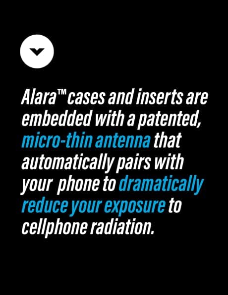 Miniatura 3 de Gadget Guard Funda antiradiación para teléfono celular Apple iPhone 13 tecnología patentada Alara EMF de bloqueo funda delgada y duradera protección