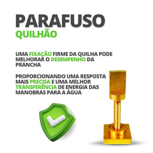 Parafuso Anticorrosivo Quilhão Prancha Surf Central