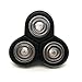 JUSTPENGHUI Tête de Rasoir de Remplacement RQ12 3D Masse RQ10 RQ1053 RQ1250 RQ1260 RQ1261 RQ1280 RQ1290 RQ11 Ajustez-Vous for Philips Fit for Norelco Fit for SensoTouch Têtes de Remplacement