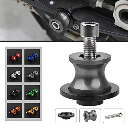 ▷Filettatura: M10 * 1.25 . 2pcs Nottolini M10*1,25 Forcellone Cavalletto Appoggi Per KTM Duke 125 250 390 690 Enduro SMC 990 Supermoto Per Kawasaki Z750 Ninja 250R ZX-10R ZX-6R Per Yamaha FZR 1000 400 600R-Titanio