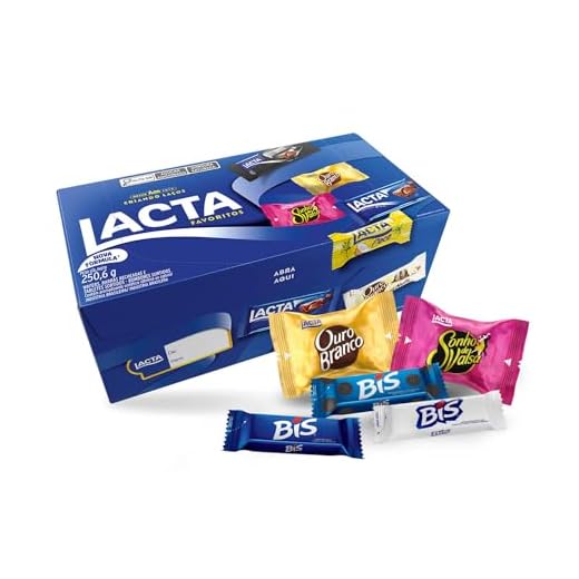 Caixa de variedades chocolates Lacta Favoritos 250,6g