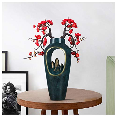 LXX Woonaccessoires & Decoratie Europese vaas Set Ornamenten Thuis Veranda Prachtige TV Kast Vaas Display Woonkamer Hars Handwerk Vaas (Stijl: A) - Afbeelding 5