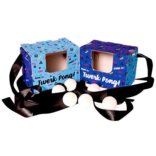 Juego de Fiesta Twerk Pong con 10 Pelotas y Cajas miniatura 2