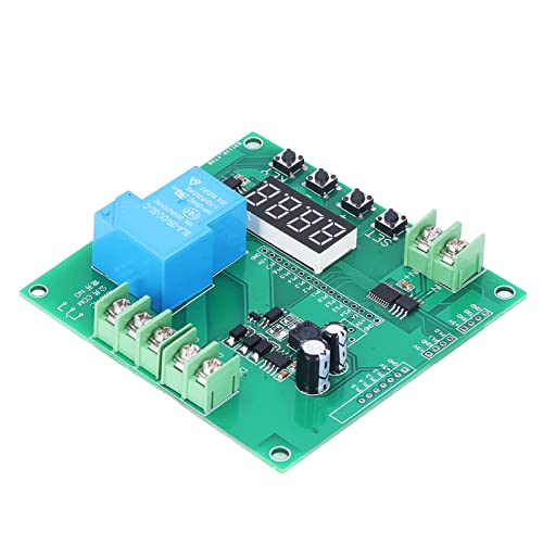 Temperature Controller Board, K Type, Thermocouple Module Temperature Detection Control Relay Module Serial Output Within 30A Switch, for High Temperature Places, K Type