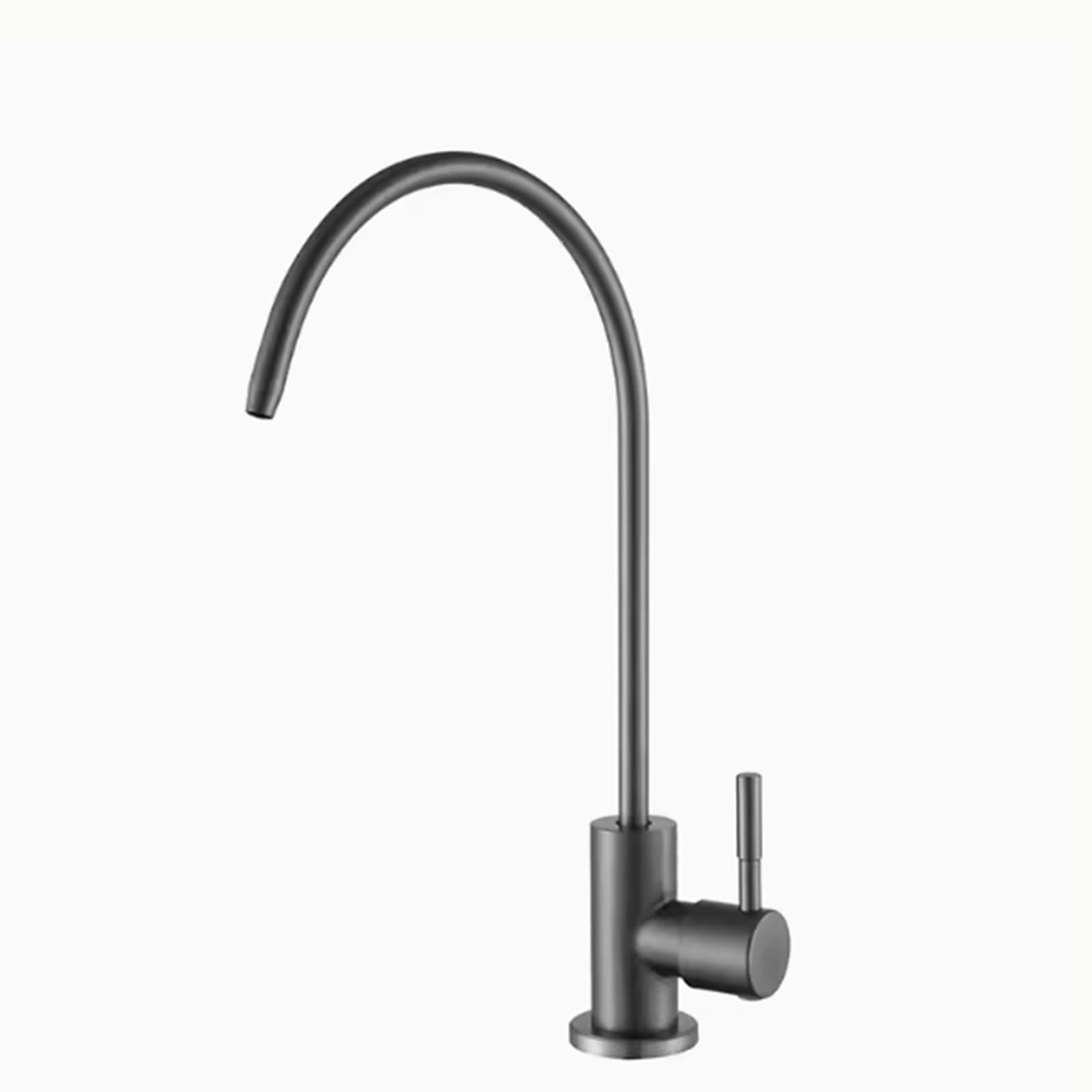 Faucet Water Filter Tap, Kitchen Sink Faucet Stainless Steel Gun Gray