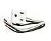 Hussmann 125010443 Snap-In Receptacle, E-1374-1W, White