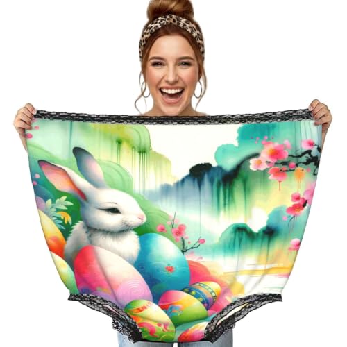 Culotte surdimensionnée noir lapin œufs amusants cadeau grand-mère Augenstern