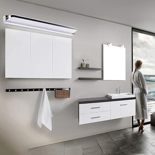 Lampe frontale à LED pour miroir et appliques murales design pour lustres de bain - 4