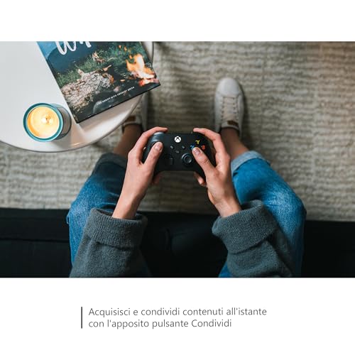 Controller Wireless, Carbon Black - per  One,  Series X|S, Windows 10/11, Android, iOS - Controller - Immagine 4