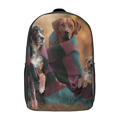 Sac à dos de sport pour chien 3D parfait pour la rentrée scolaire des garçons et filles